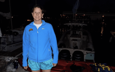 Marcia Cleveland Becomes the First Person to Swim the Strait of Hormuz